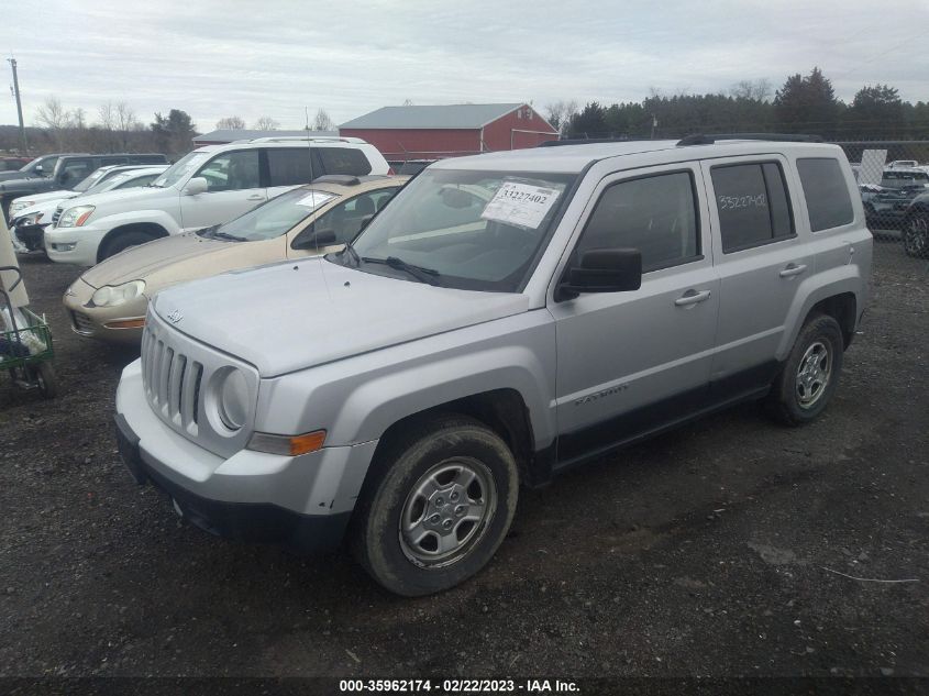 2013 JEEP PATRIOT SPORT - 1C4NJPBA1DD229609