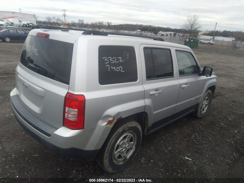 2013 JEEP PATRIOT SPORT - 1C4NJPBA1DD229609