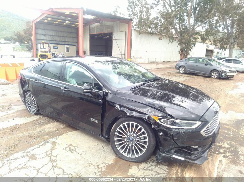 3FA6P0SU0JR127599 FORD FUSION ENERGI TITANIUM/PLATINUM 2018