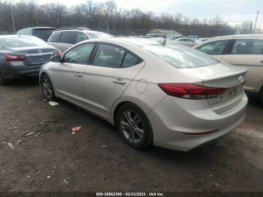 2017 HYUNDAI ELANTRA SE - KMHD84LF9HU245378