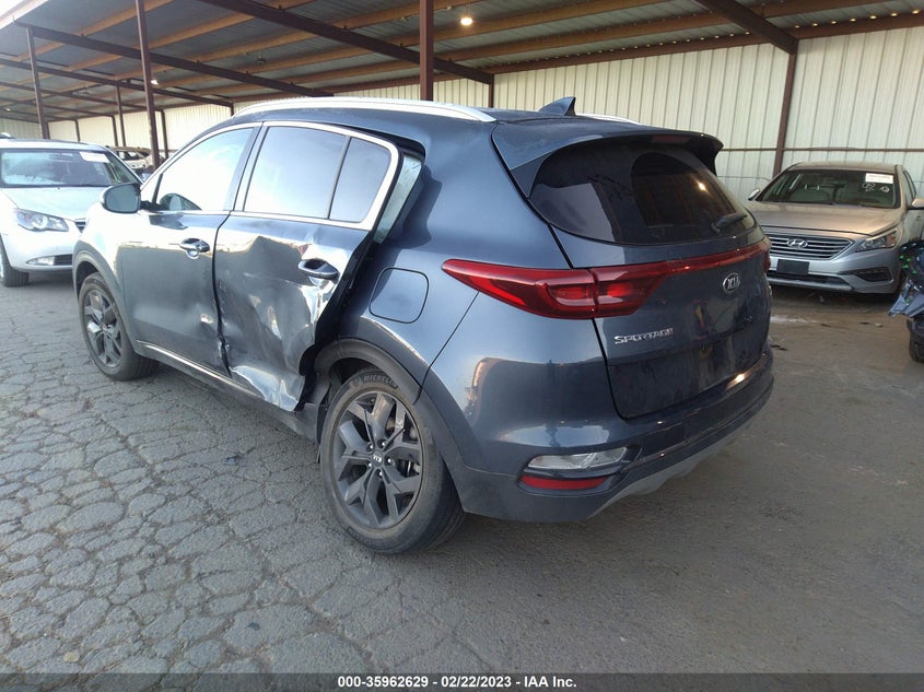 VIN KNDP6CAC7L7698643 2020 KIA SPORTAGE S
