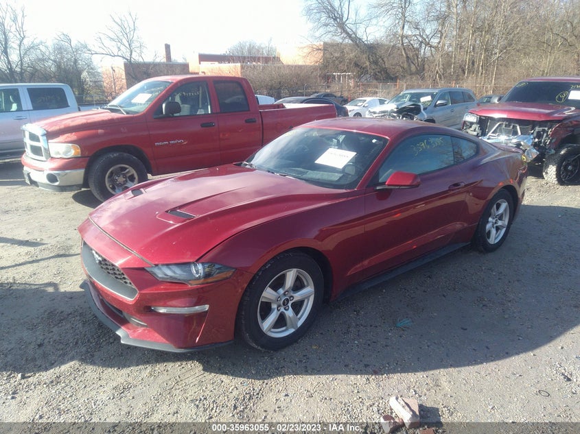VIN 1FA6P8TH4J5103244 2018 FORD MUSTANG ECOBOOST