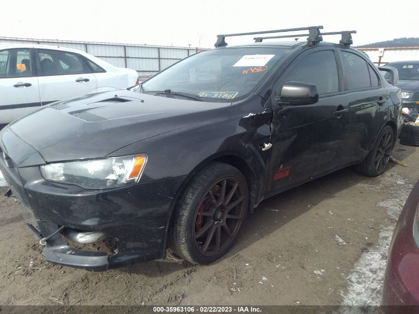 2014 MITSUBISHI LANCER EVOLUTION GSR - JA32W8FVXEU017038