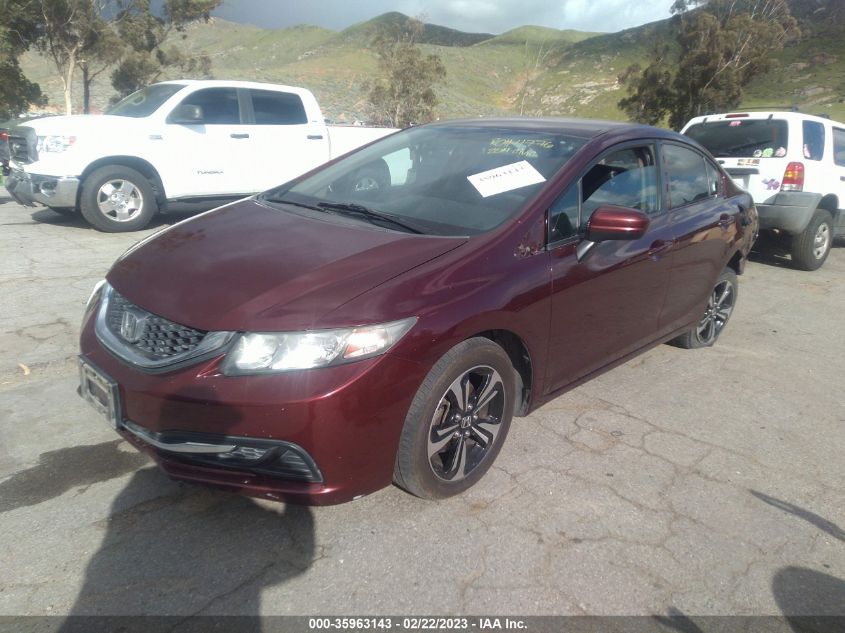 2014 HONDA CIVIC SEDAN LX - 19XFB2F55EE246611