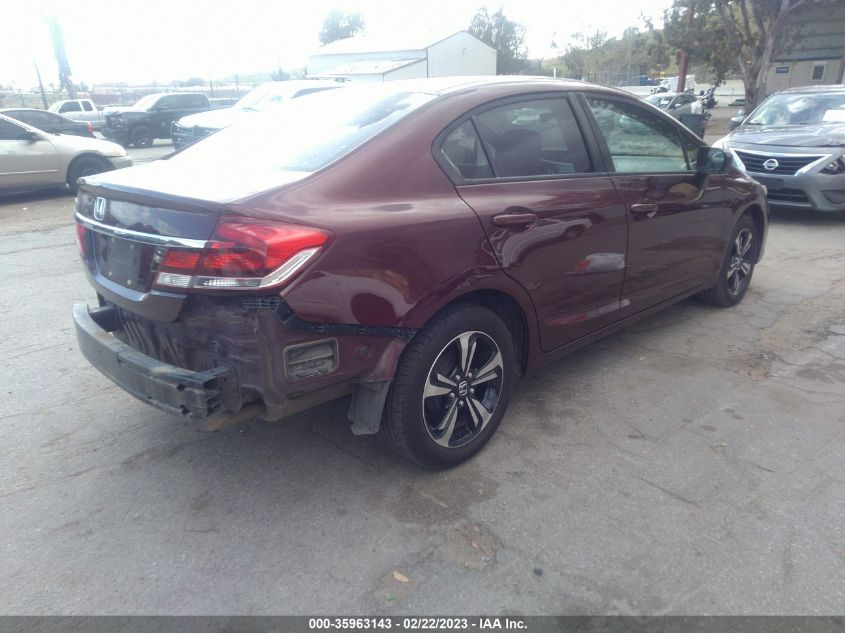 2014 HONDA CIVIC SEDAN LX - 19XFB2F55EE246611