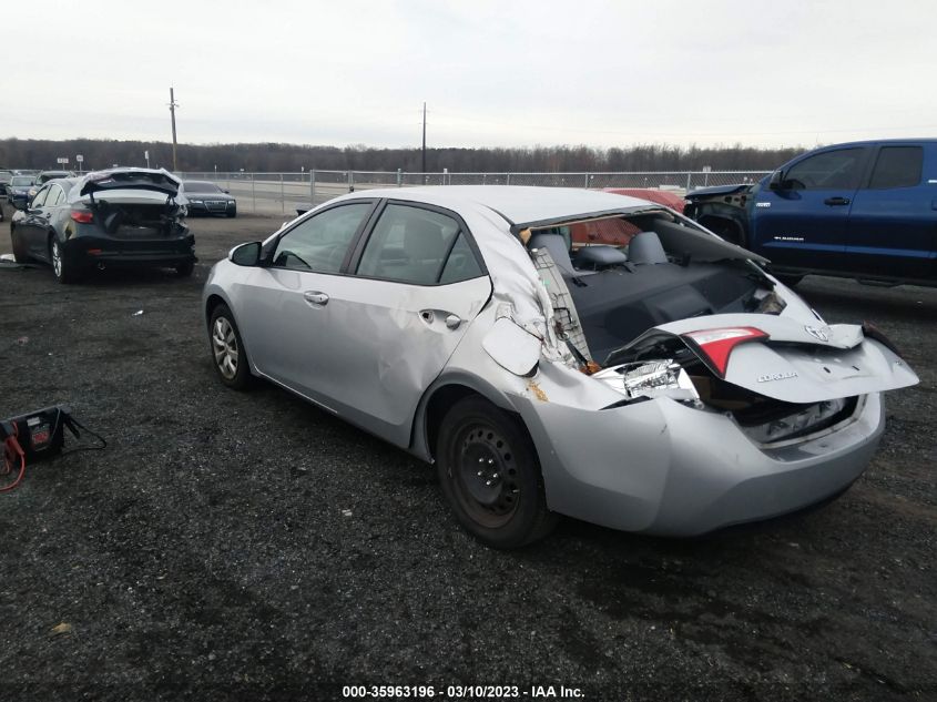 2016 TOYOTA COROLLA L/LE/S/S PLUS/LE PLUS - 2T1BURHE2GC723012