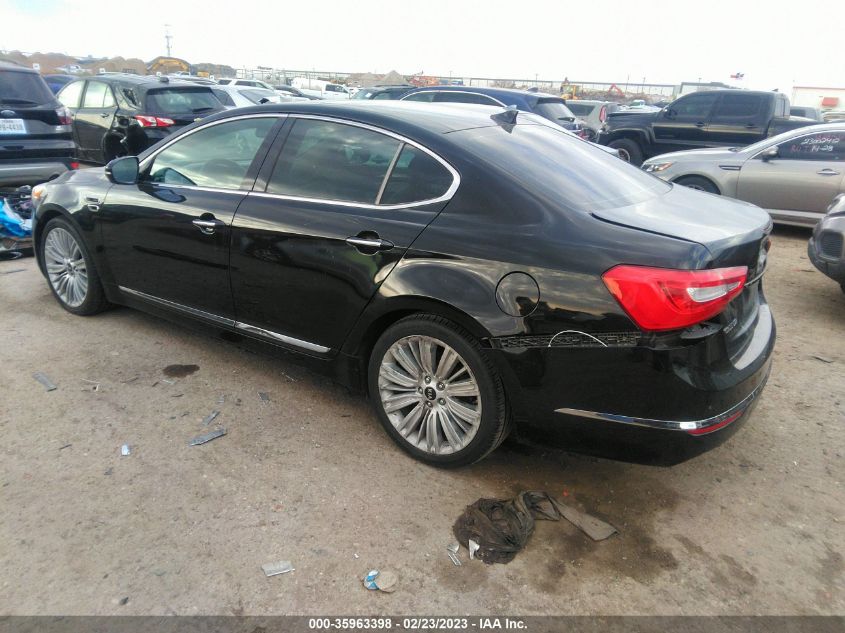 2015 KIA CADENZA LIMITED KNALN4D74F5193372