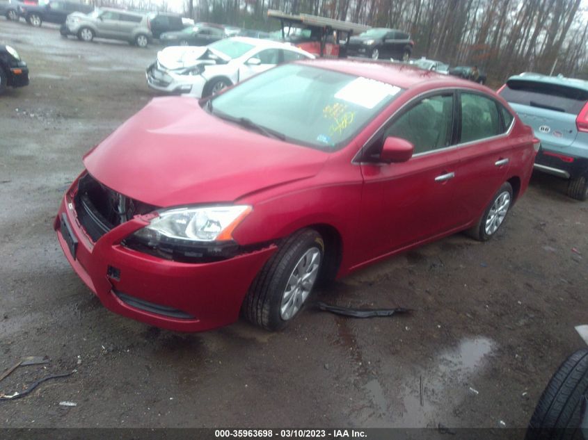 2013 NISSAN SENTRA SV - 3N1AB7AP7DL715050