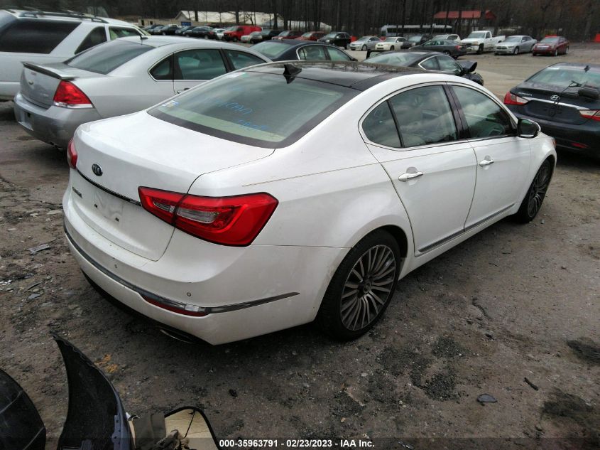 2014 KIA CADENZA PREMIUM KNALN4D73E5127247