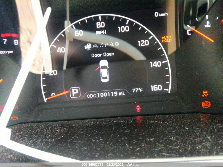 2014 KIA CADENZA PREMIUM KNALN4D73E5127247
