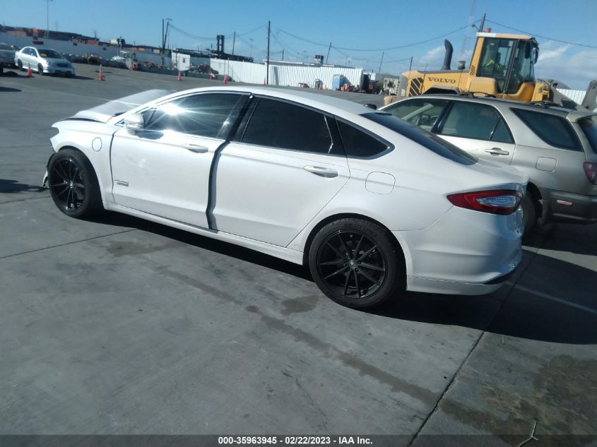 2015 FORD FUSION ENERGI SE LUXURY - 3FA6P0PU9FR264640