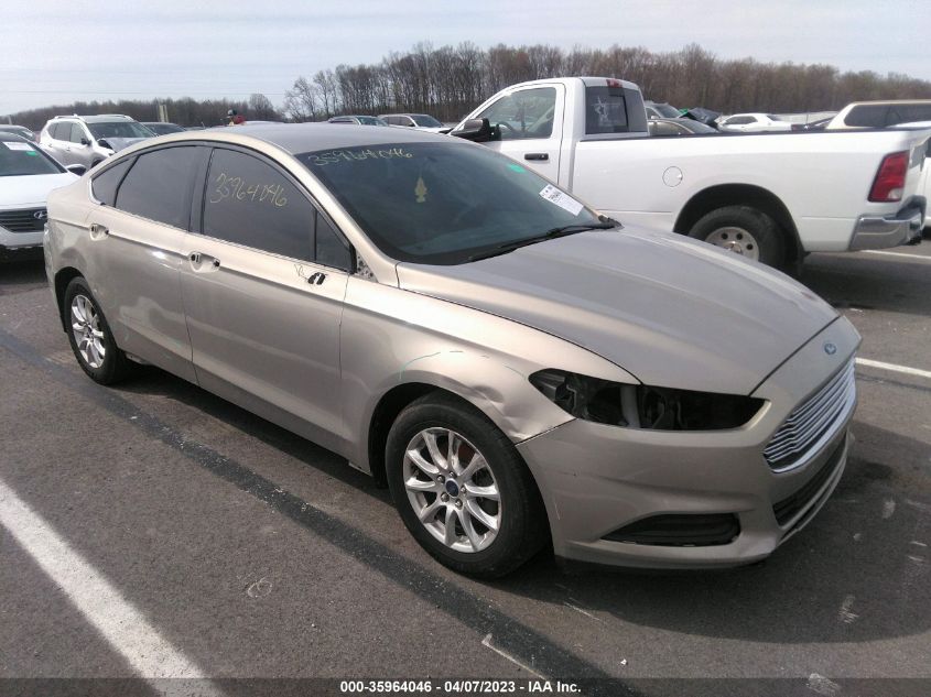 2016 FORD FUSION S - 3FA6P0G73GR177313