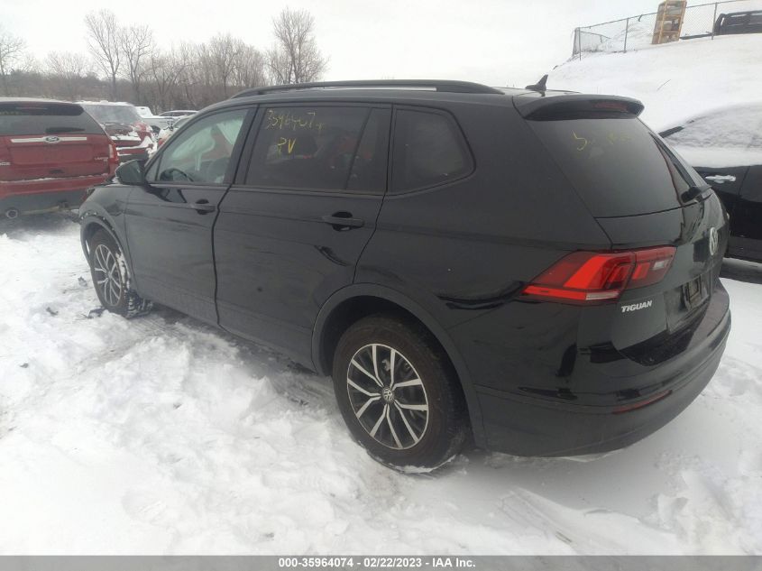 2021 VOLKSWAGEN TIGUAN S - 3VV0B7AXXMM046776