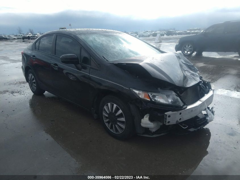 2014 HONDA CIVIC SEDAN LX - 19XFB2F52EE003712