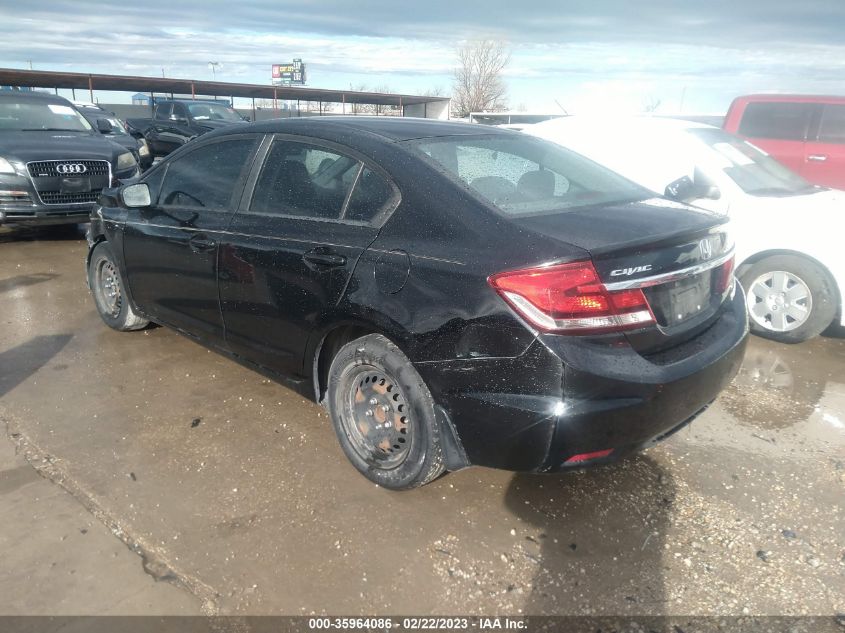 2014 HONDA CIVIC SEDAN LX - 19XFB2F52EE003712