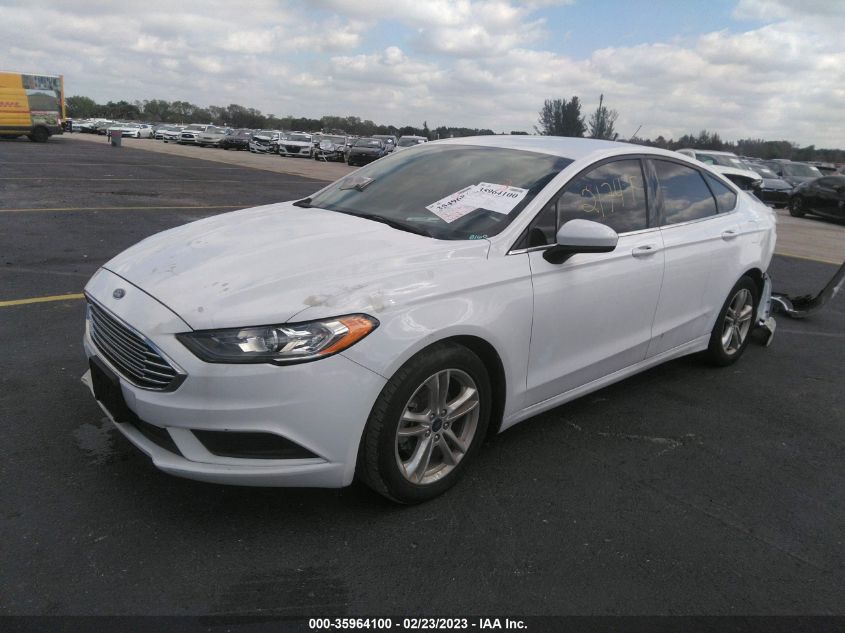 2018 FORD FUSION SE - 3FA6P0HD8JR148160