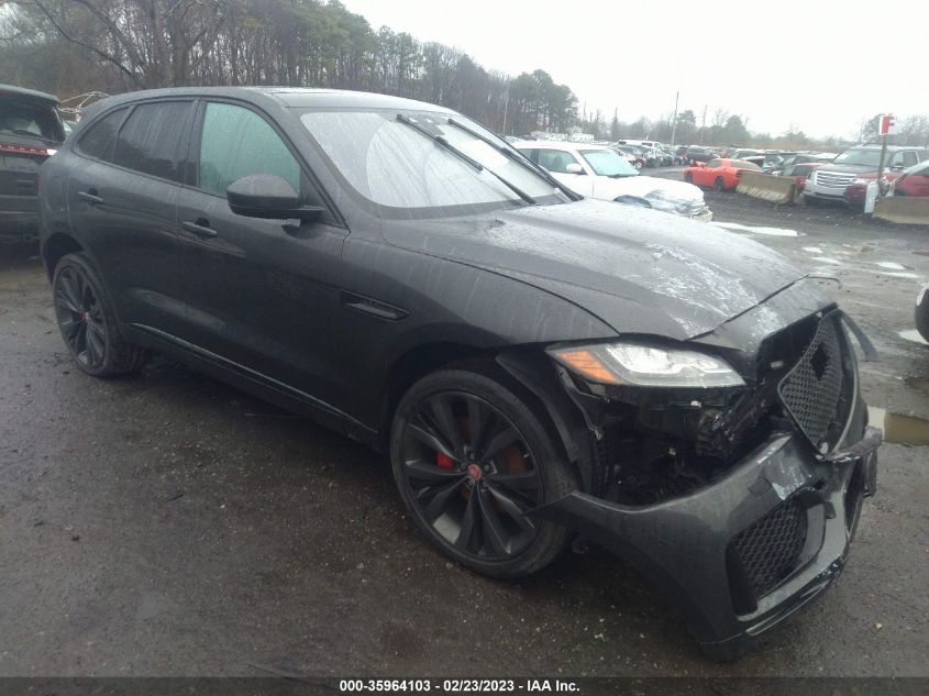 2019 JAGUAR F-PACE S - SADCM2FV4KA616575