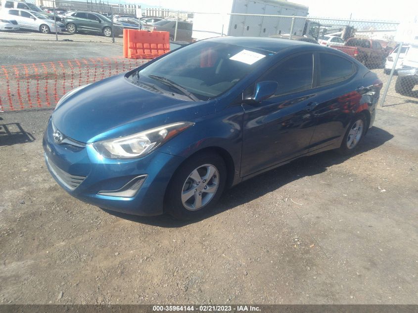 2015 HYUNDAI ELANTRA SE - KMHDH4AE9FU360814