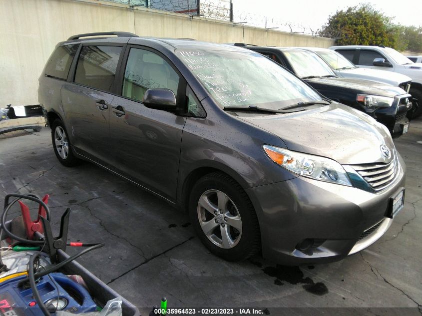 2016 TOYOTA SIENNA LE - 5TDKK3DC1GS729866