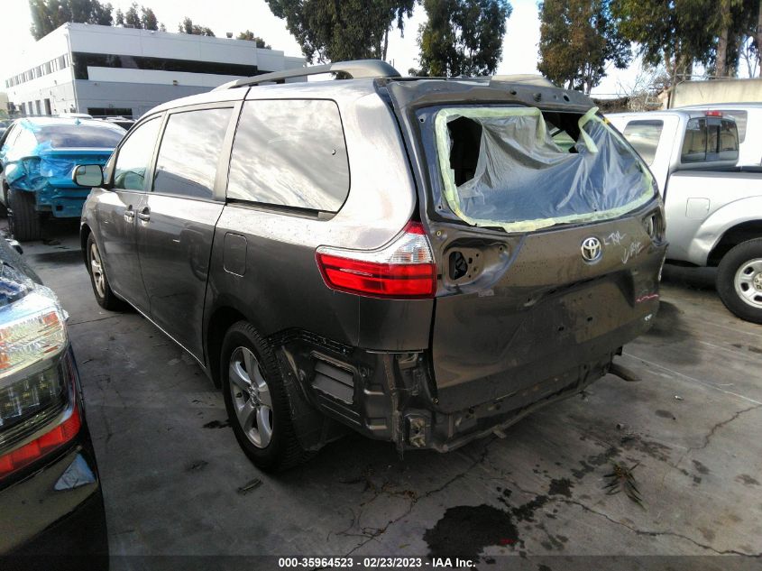 2016 TOYOTA SIENNA LE - 5TDKK3DC1GS729866