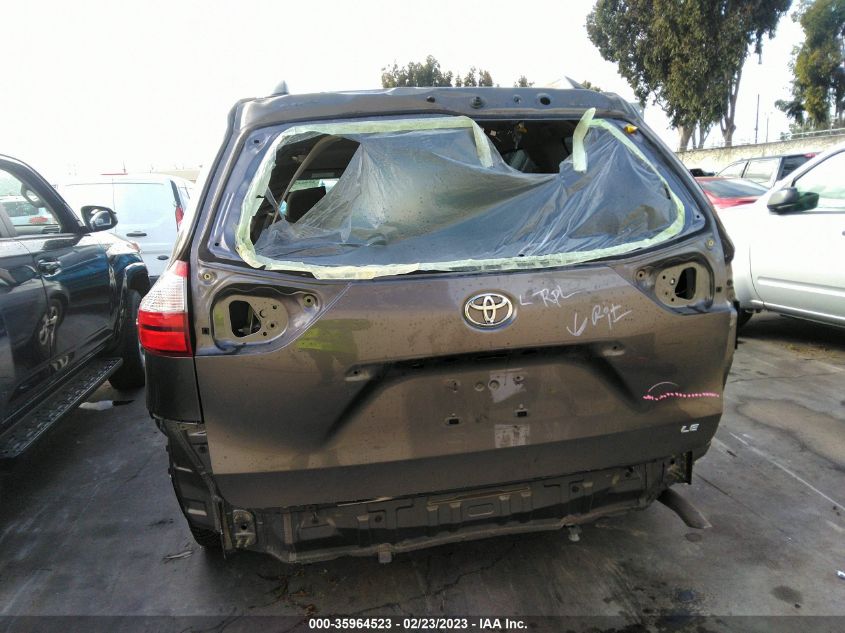 2016 TOYOTA SIENNA LE - 5TDKK3DC1GS729866