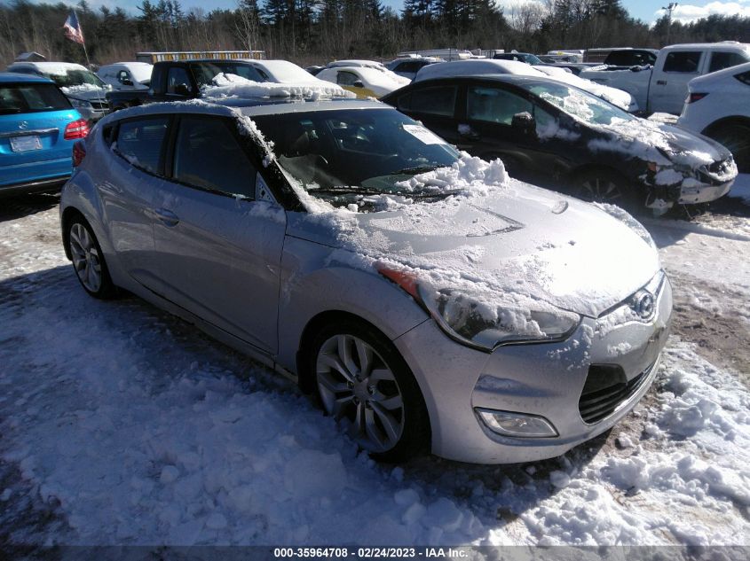 2013 HYUNDAI VELOSTER W/BLACK INT - KMHTC6AD7DU121286