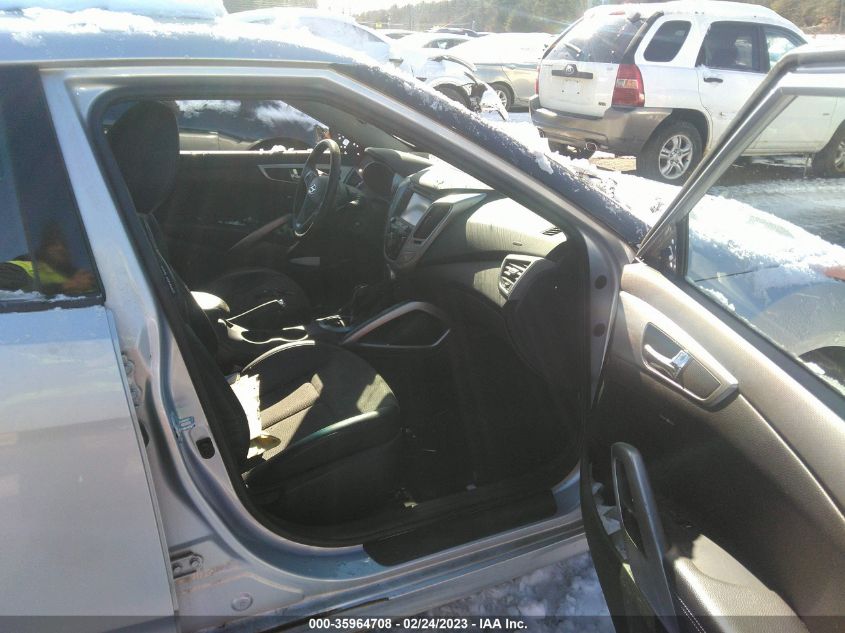 2013 HYUNDAI VELOSTER W/BLACK INT - KMHTC6AD7DU121286