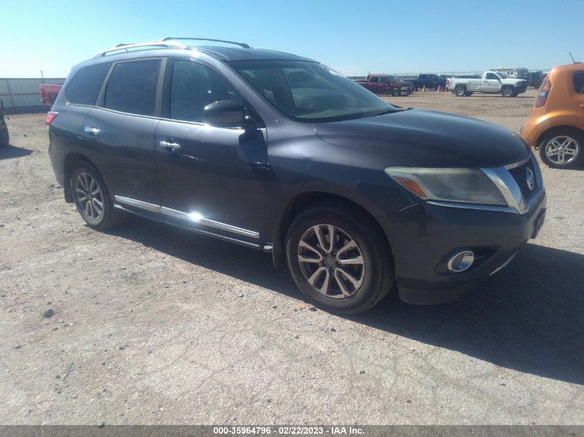 2014 NISSAN PATHFINDER SL - 5N1AR2MN4EC674343