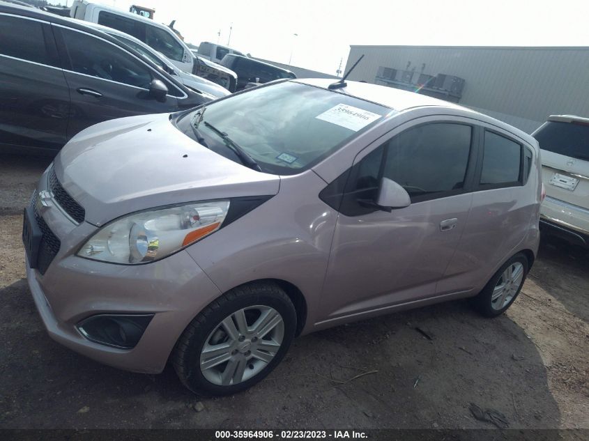 2014 CHEVROLET SPARK LT - KL8CD6S92EC404187
