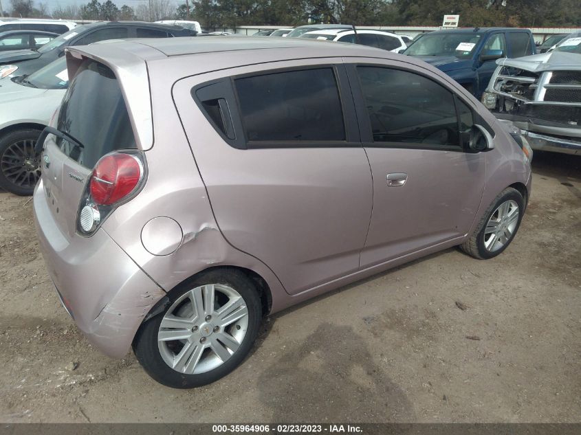 2014 CHEVROLET SPARK LT - KL8CD6S92EC404187