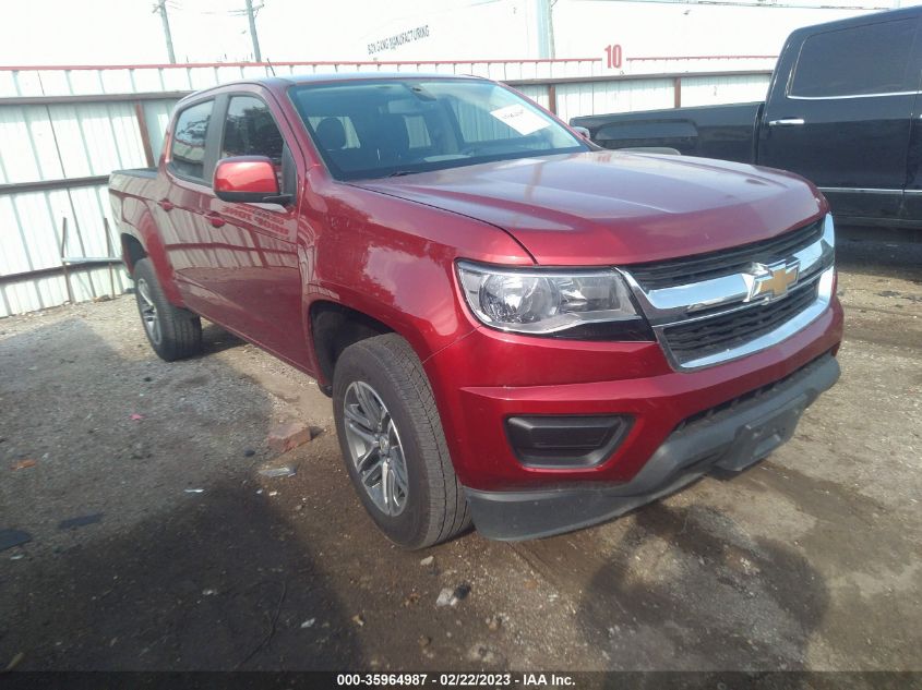 2021 CHEVROLET COLORADO 4WD WORK TRUCK - 1GCGTBENXM1184417