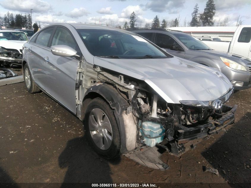 2014 HYUNDAI SONATA HYBRID - KMHEC4A48EA113908