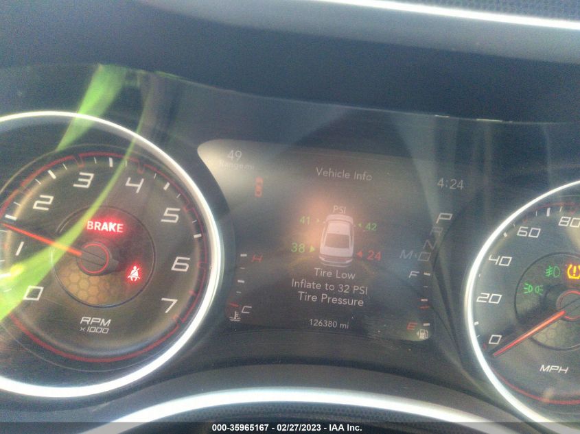 2015 DODGE CHARGER RT - 2C3CDXCTXFH886255