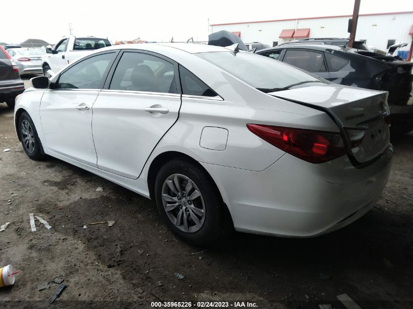 2013 HYUNDAI SONATA GLS - 5NPEB4AC4DH521067