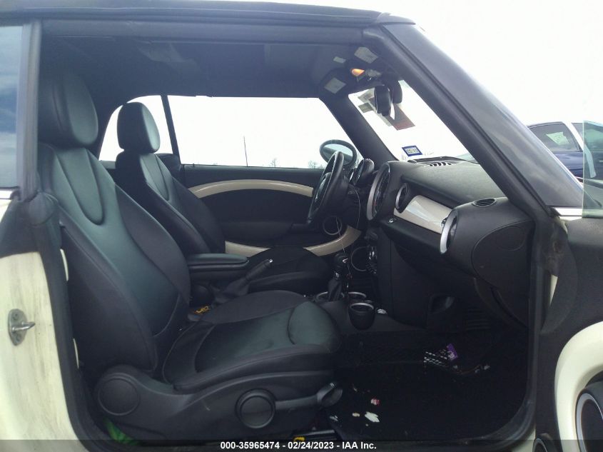2015 MINI COOPER CONVERTIBLE WMWZN3C54FT862899