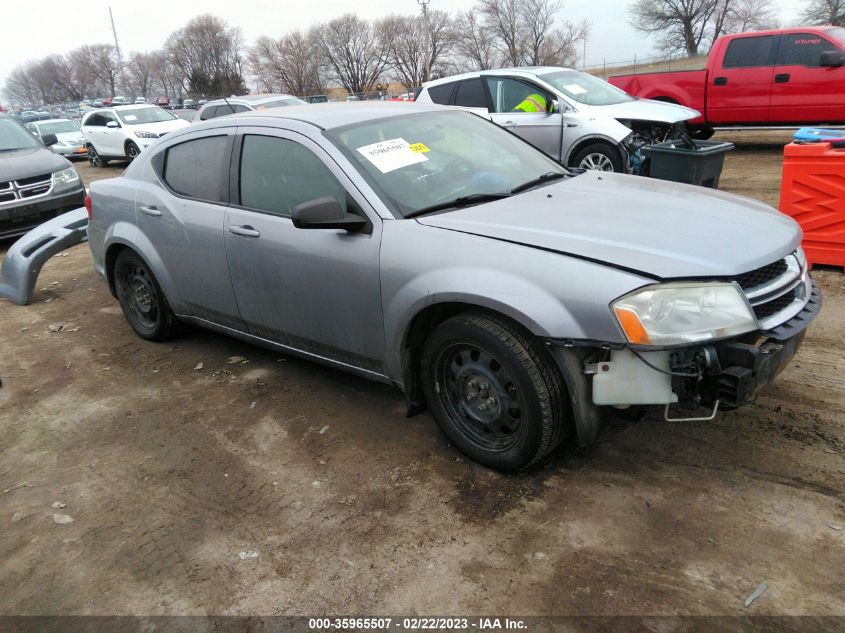 2014 DODGE AVENGER SE - 1C3CDZAG9EN181969