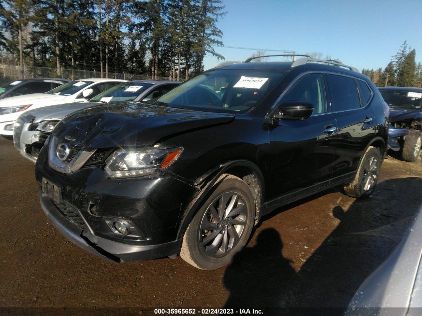2016 NISSAN ROGUE SL - 5N1AT2MV3GC758397