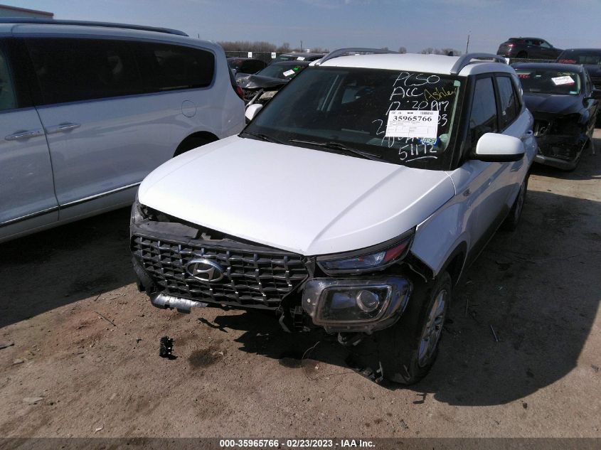 2020 HYUNDAI VENUE SEL - KMHRC8A33LU029281