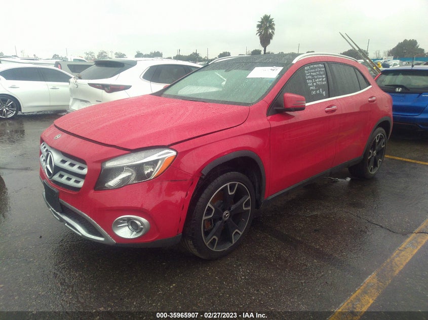 VIN WDCTG4EB1KU015946 2019 MERCEDES-BENZ GLA GLA 250