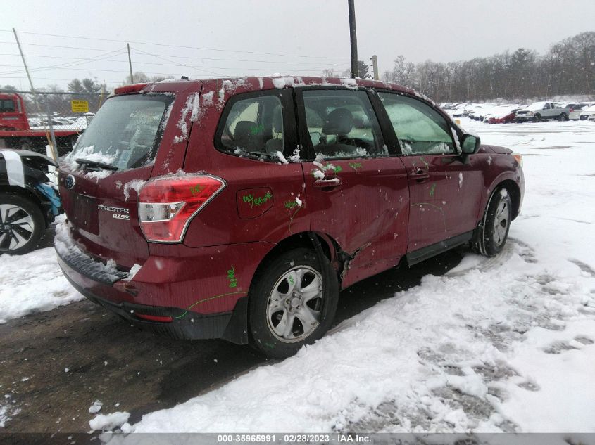 2015 SUBARU FORESTER 2.5I - JF2SJAAC9FH824269