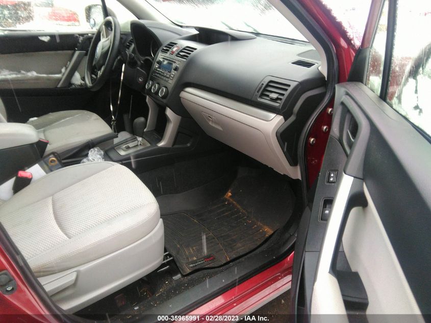 2015 SUBARU FORESTER 2.5I - JF2SJAAC9FH824269