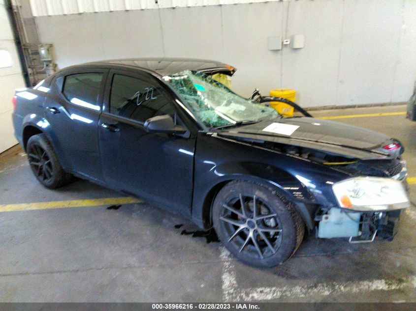 2013 DODGE AVENGER SE - 1C3CDZAB5DN549230