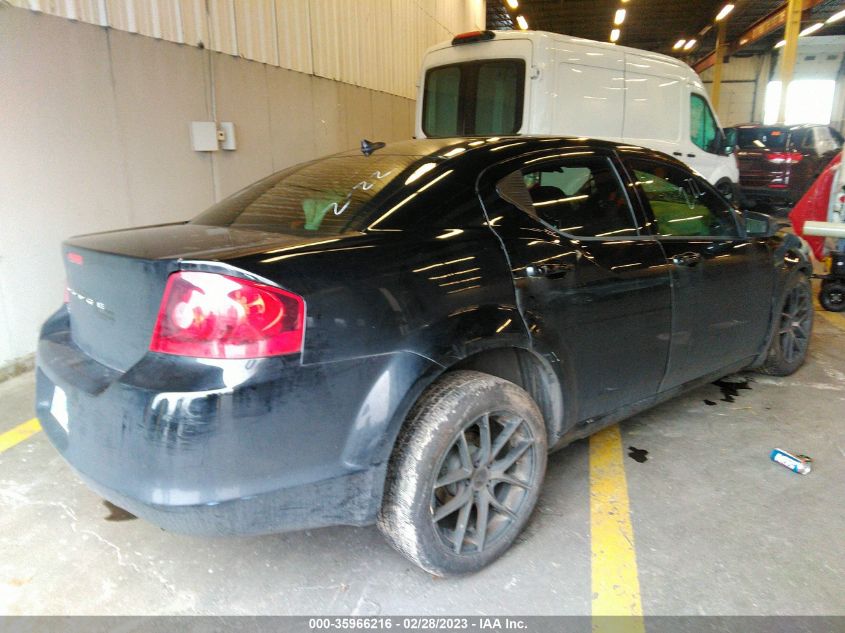 2013 DODGE AVENGER SE - 1C3CDZAB5DN549230