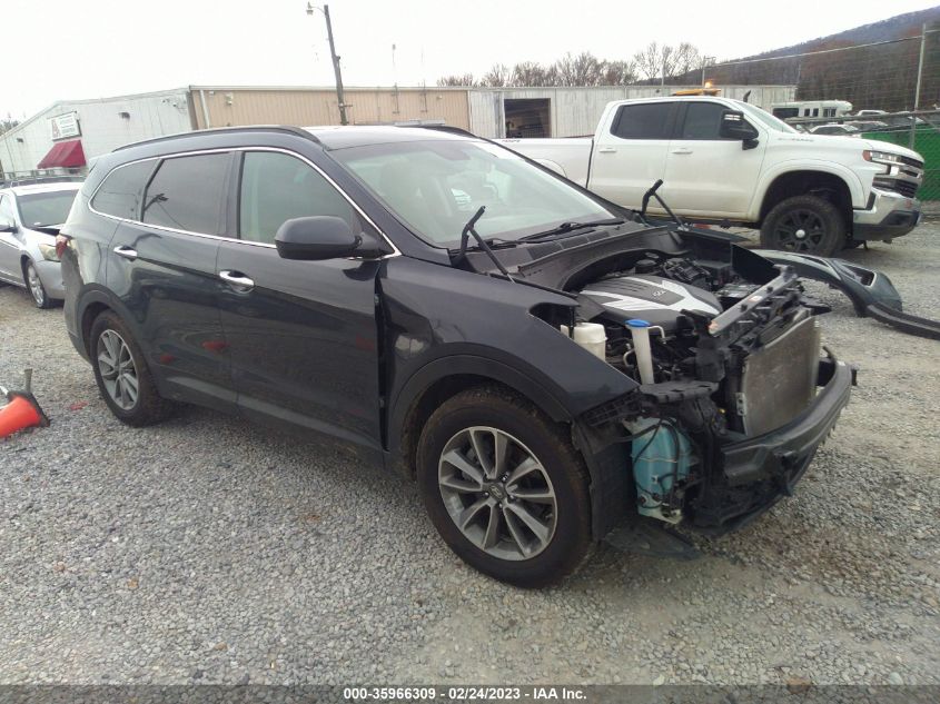 KM8SM4HF4HU220447 HYUNDAI SANTA FE SE 2017