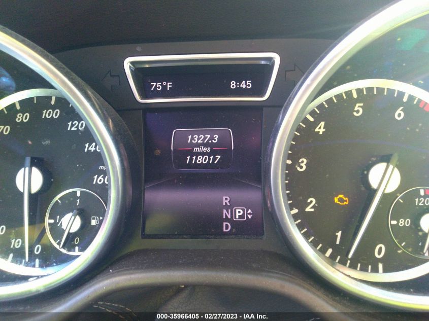 2014 MERCEDES-BENZ M-CLASS ML 350 4JGDA5JB5EA368649