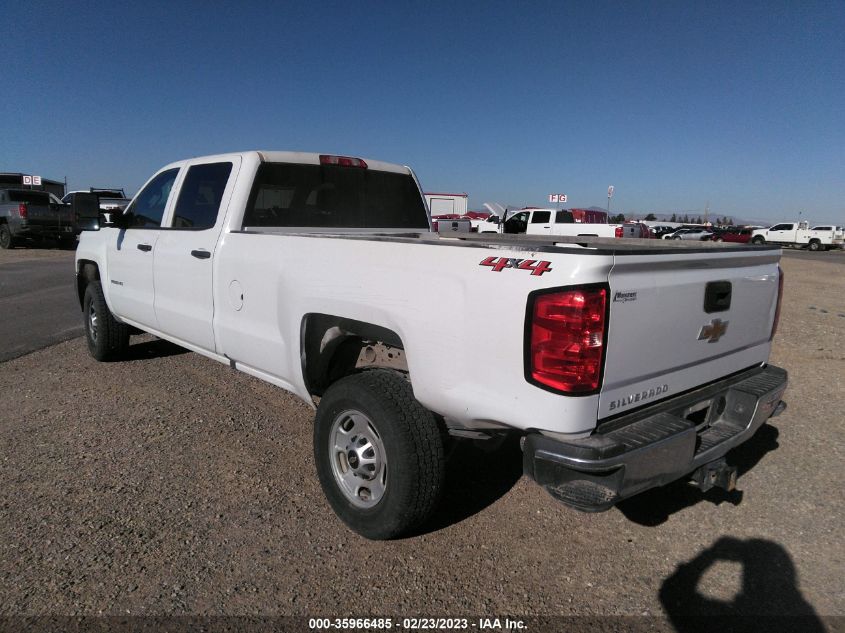 2019 CHEVROLET SILVERADO 2500HD WORK TRUCK - 1GC1KREG1KF172501