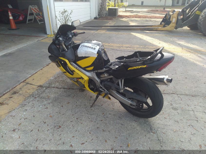 2004 HONDA CBR600 F4 - JH2PC35034M502782