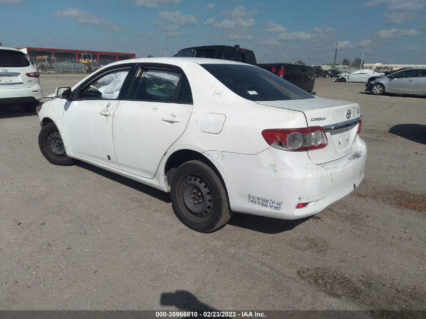 2013 TOYOTA COROLLA L/LE/S - 2T1BU4EE3DC109184