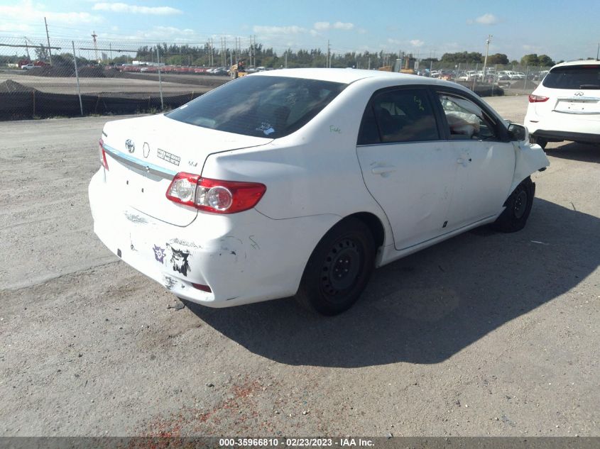 2013 TOYOTA COROLLA L/LE/S - 2T1BU4EE3DC109184