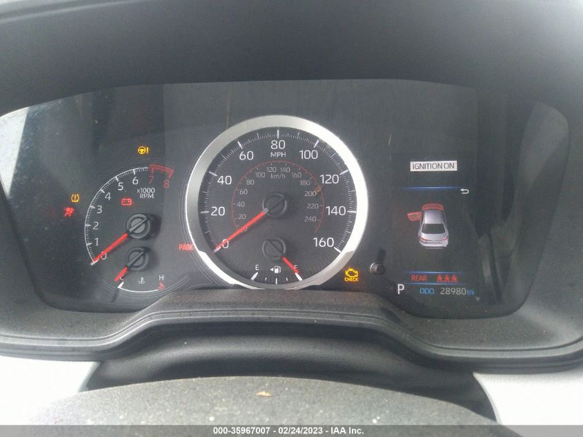 2021 TOYOTA COROLLA SE/NIGHTSHADE/APEX SE - 5YFS4MCE8MP073284